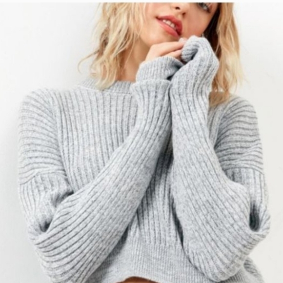 Urbsn Outfitters  Big Sur Essential Ribbed Pullover‎ Sweater - Picture 2 of 8